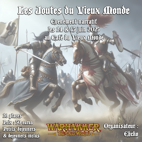 Les Joutes du Vieux Monde - Inscription