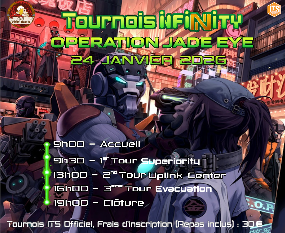 Operation Jade Eye - Tournoi Infinity