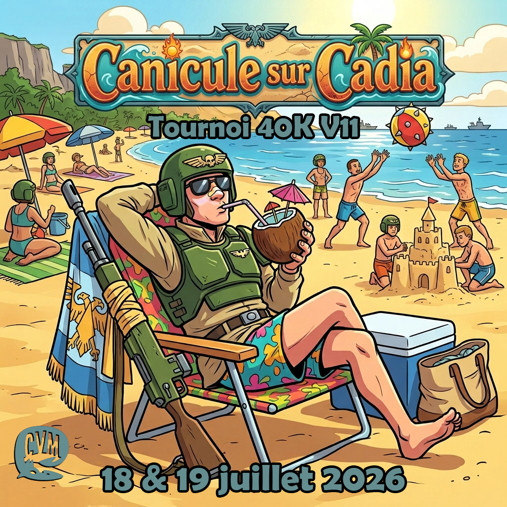 Canicule sur Cadia – Tournoi Warhammer 40k